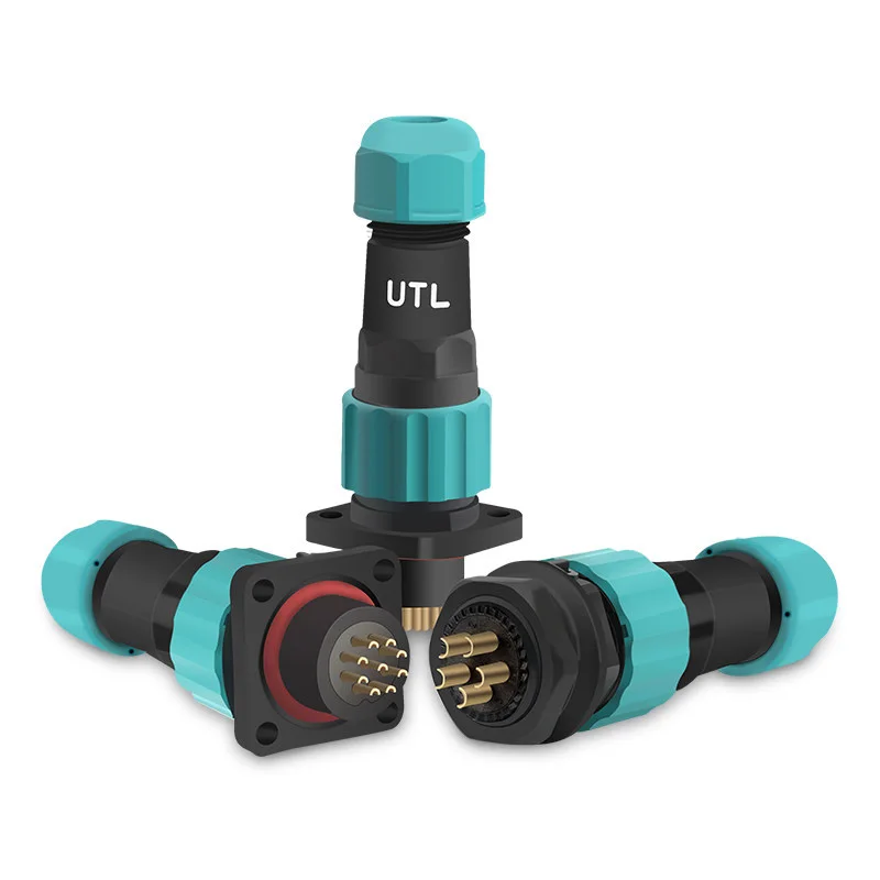 IP68 Waterproof Aviation Connector Female 16mm 2/3/4/5/6/7/9 pin Sealed Junction Boxes Plug Socket for Communication Equipment IP68 Waterproof Aviation Connector Female 16mm 2/3/4/5/6/7/9 pin Sealed Junction Boxes Plug Socket for Communication Equipment