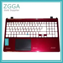 Упор для рук с тачпадом подлинный для acer Aspire E1-572 верхний чехол клавиатура ободок сенсорный клик коврик для мыши красный AP0VP0007A2