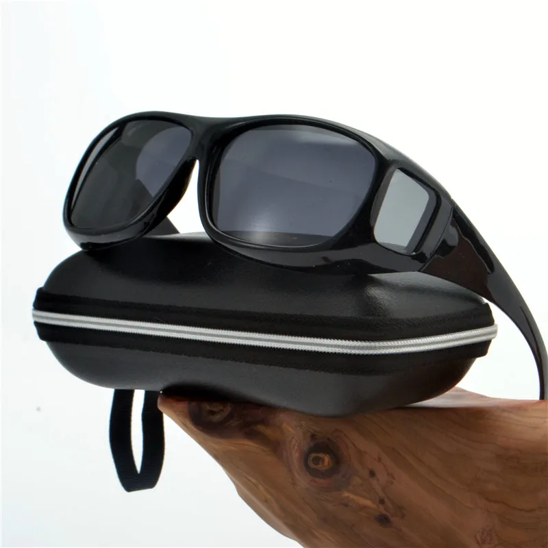 

Polarized Set of Glasses Vision Sunglasses Men Myopia Mirror Night Driving Sunglass Over Wrap Arounds Eyewear FML