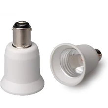 2 шт. BA15D к E26/E27 светильник адаптер BA15D к для стандартной средней лампы Эдисона E26/E27 держатель лампы конвертер, CE Rohs