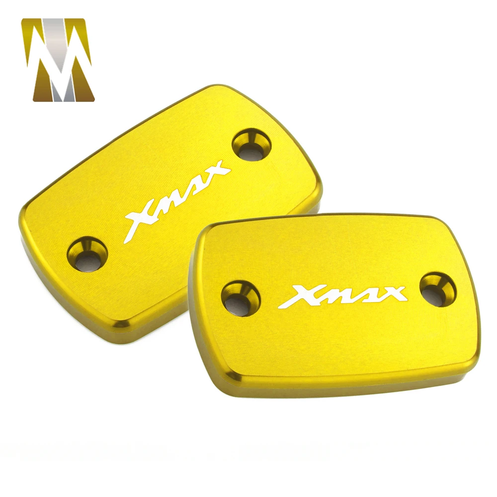 With Logo For Yamaha Xmax300 x max X-MAX 300 2017 2018 Motorcycle Brake Clutch Oil Fluid Reservoir Cap Cover (15)