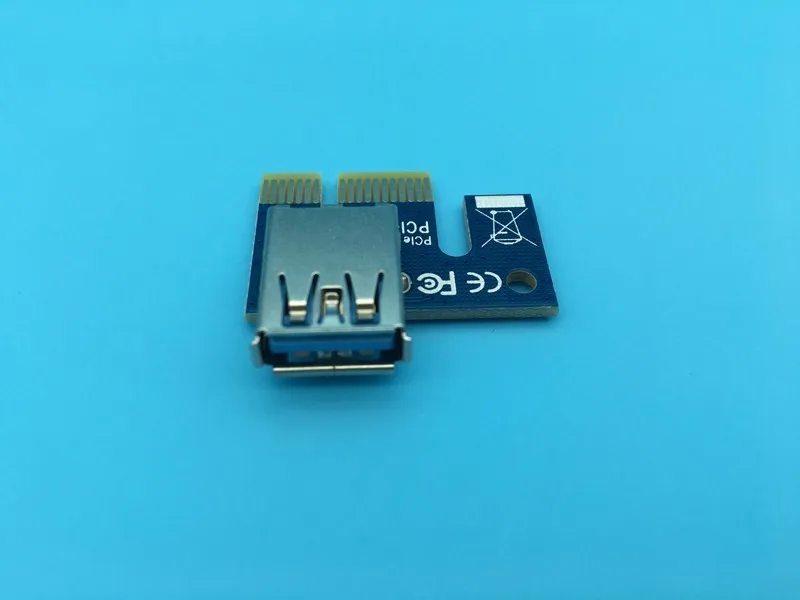 PCI E PCIe Express 1X карта расширения графической карты USB 3 0 конвертер удлинитель для