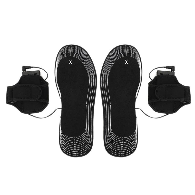 LJL-Aa батарея питание электрическая обогреваемая стелька подогреватель ног, для мужчин женщин легкий грелки для спорта на открытом воздухе