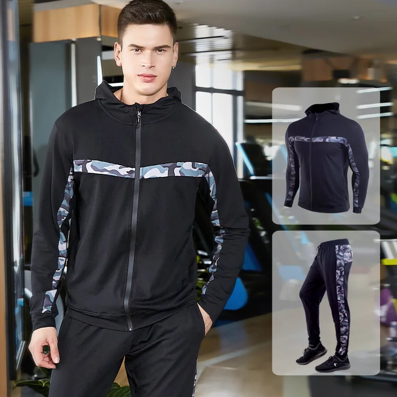 Sport Clothing Set Men Running Jogging Suits Male Gym Fitness Body Building Sportwear Men's