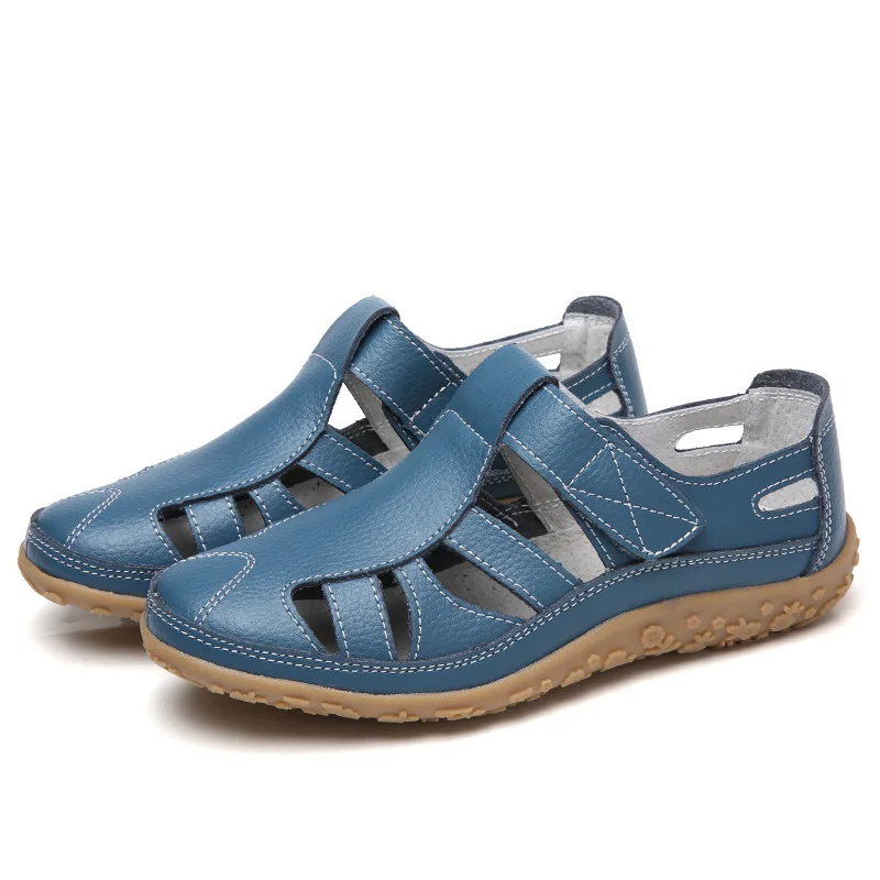 

Yu Kube 2019 New Women Sandals Summer Shoes Sandalias De Cuero Genuino Sandales Femme Sandalias Mujer Sandal Wanita Shoes Women
