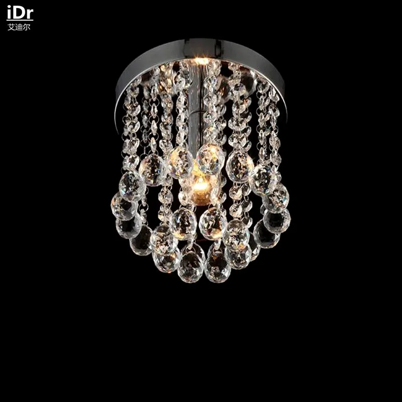 

Crystal Light aisle lights restaurant lamps bedroom modern minimalist circular balcony porch lights Ceiling Lights Rmy-0127