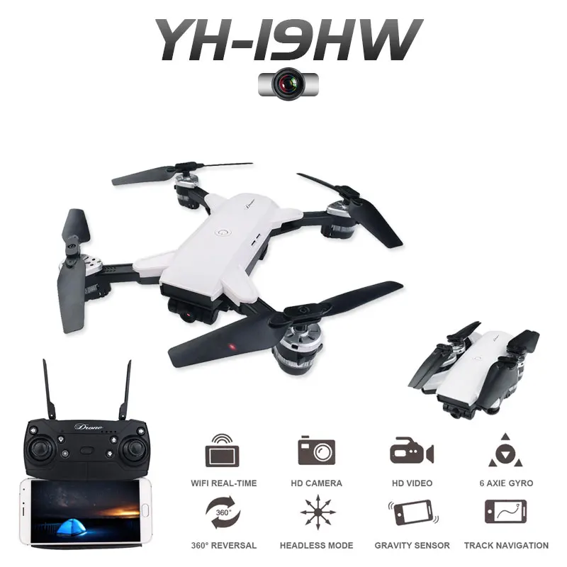 

ZWN RC Selfie Drone With 0.3mp/2mp HD WIFI FPV Camera 6-Axis RC Helicopter Real Time Quadcopter vs Visuo Ea XS809HW chine E58