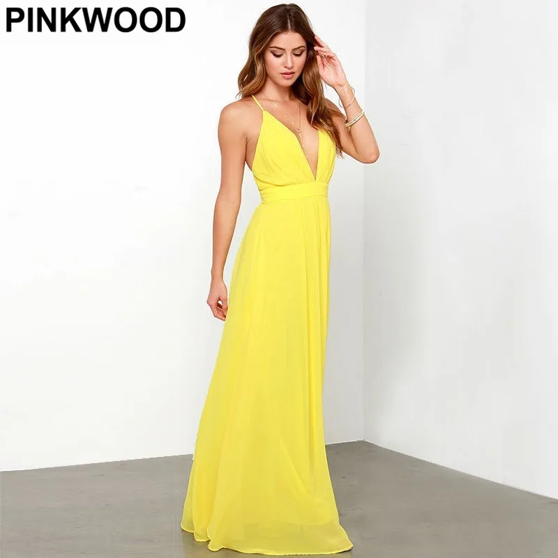 Yellow Maxi Dresses Reviews - Online Shopping Yellow Maxi