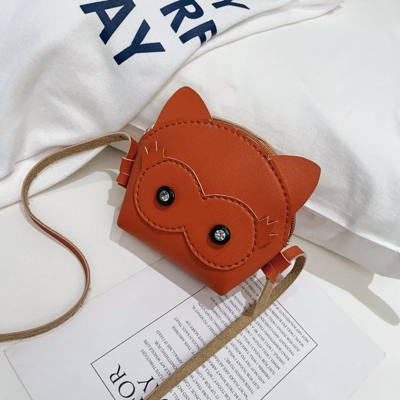 Маленькая сумка через плечо с мультяшным рисунком для девочек, сумка на плечо, модный рюкзак из искусственной кожи для девочек