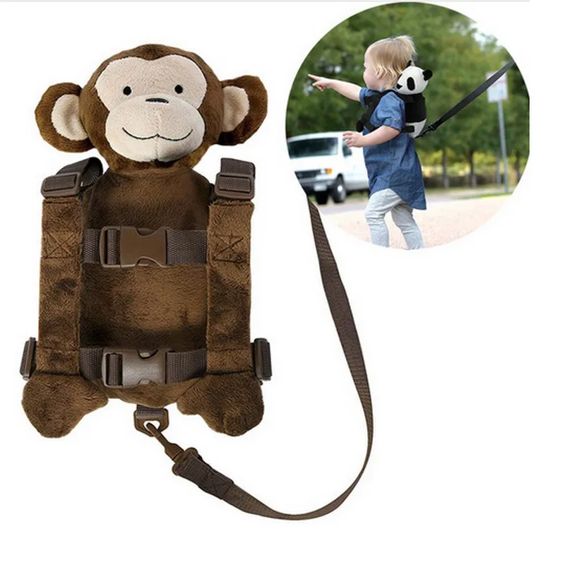 Baby Safety Pink Monkey Baby Rae Toddler Kid Walking Safety Leash