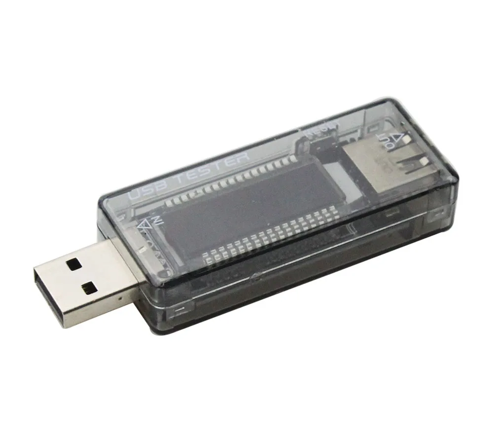 ЖК-дисплей USB 2,0 Цифровой ток напряжение доктор зарядное устройство Емкость тестер метр power Bank - Цвет: V21