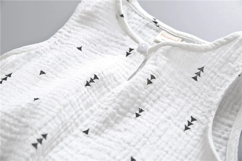 Summer Children Clothing Set Boys Sport Suits Kids Casual Clothes Cotton O-Neck Pullover Vest+Short Toddler Boy Clothes2