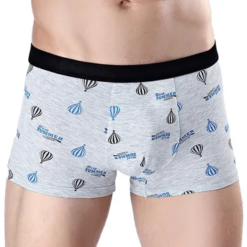 

Lovely Ballon Print Boxer Shorts Homme Sexy Men Underwear Boxers Cueca Comfortable Breathable Male Underpants Men's Boxers