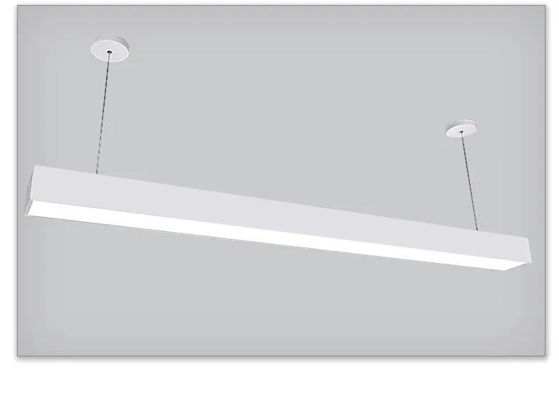 Emissor de Luz o Envio Gratuito de Escritório Interior Diodo Linear 20 w 40 w 50 w 60 w Superfície ou Suspender Montado Levou Linear Luz Highbay 14 emissor de luz linear 20 w 40
