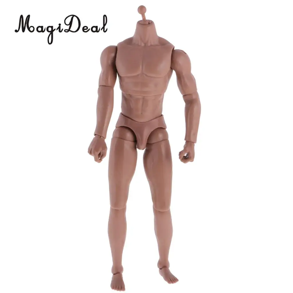 

One PIece 1:6 Scale Action Figure Wide Shoulder Muscular Male Body with Neck for TTM18 TTM19 Hot Toys Children Kids Toy 26cm