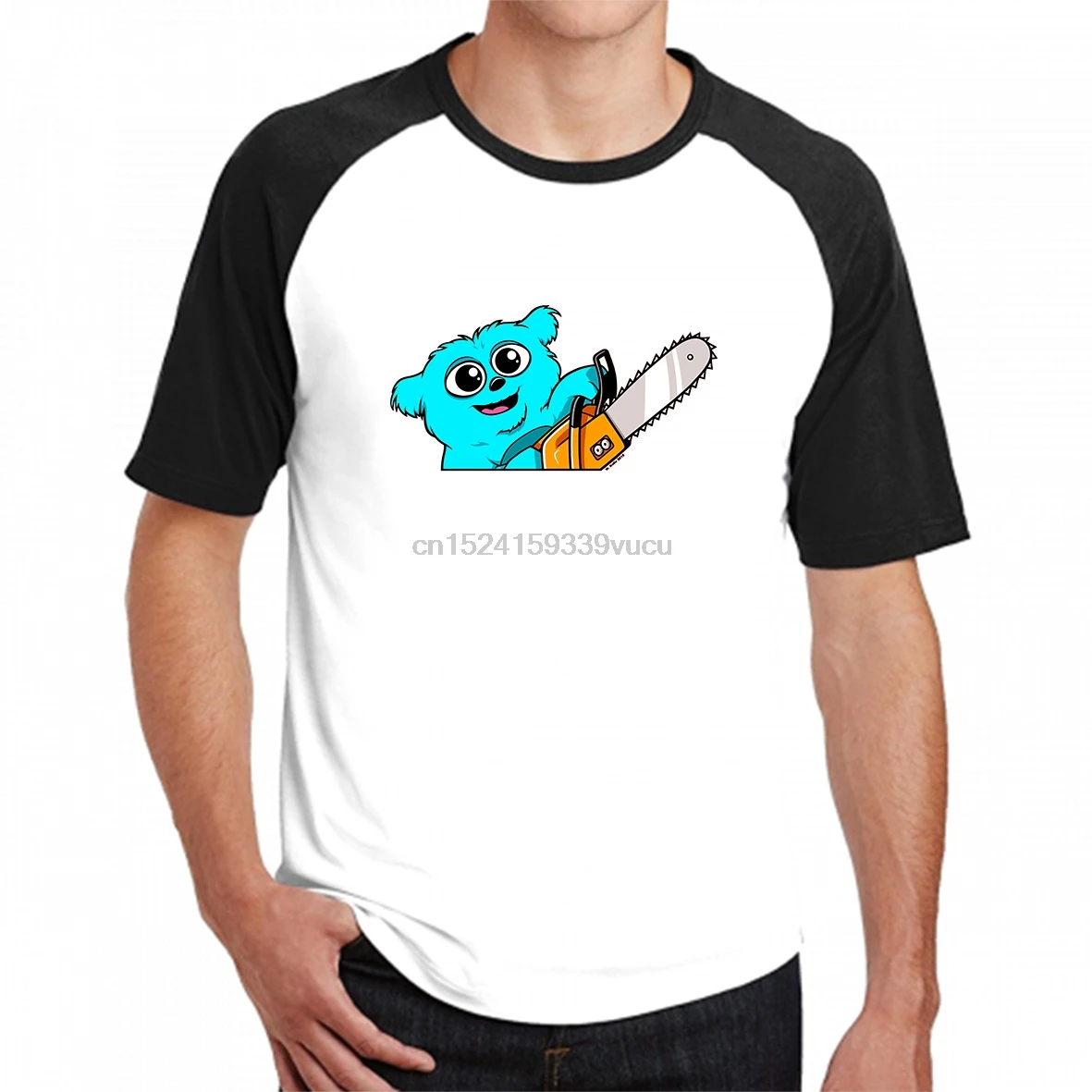 

Printed Men T Shirt Cotton tshirts O-Neck Short-Sleeve Chainsaw Beebo Women T-Shirt