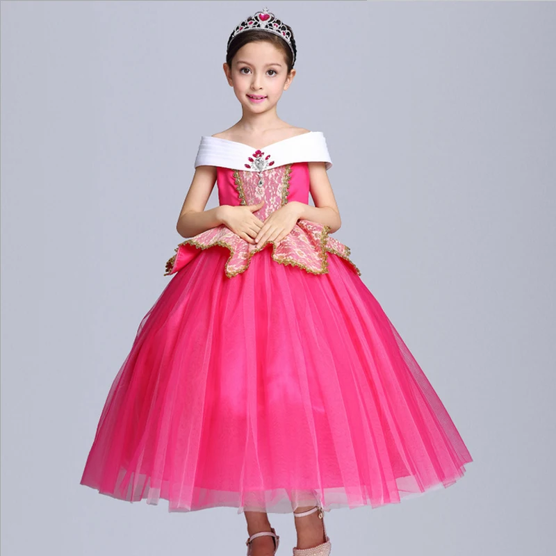 Baby girl clothes Belle Dresses Princess Costume Party Clothing Beauty