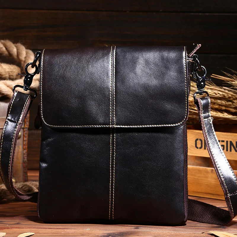 

Famous designer fashion style men messenger bags genuine leather briefcase bags for men mini ipad male shoulder bags 2015