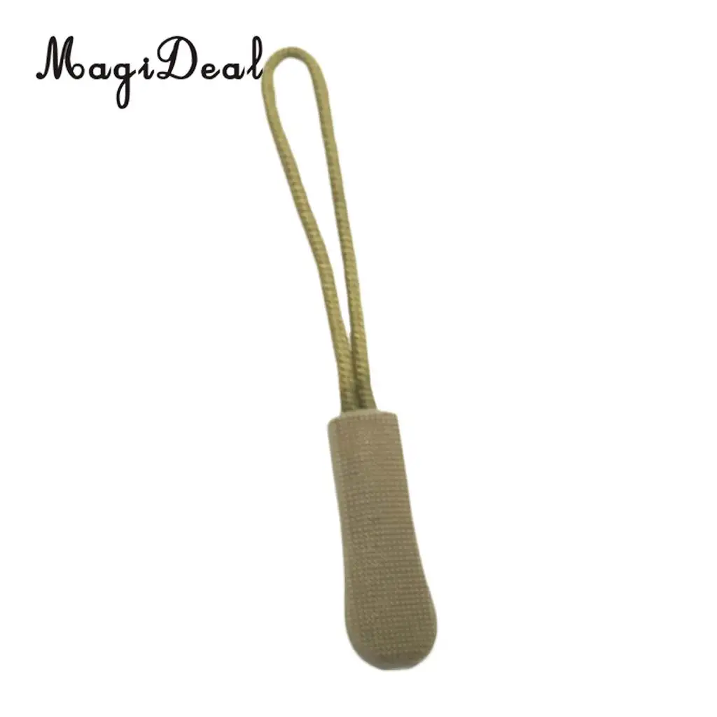 Jfory 20Pcs Non-slip Zipper Pulls Cord Rope Ends Lock Zip Clip Buckle for Backpacks, Jackets, Luggage, Purses and Handbags