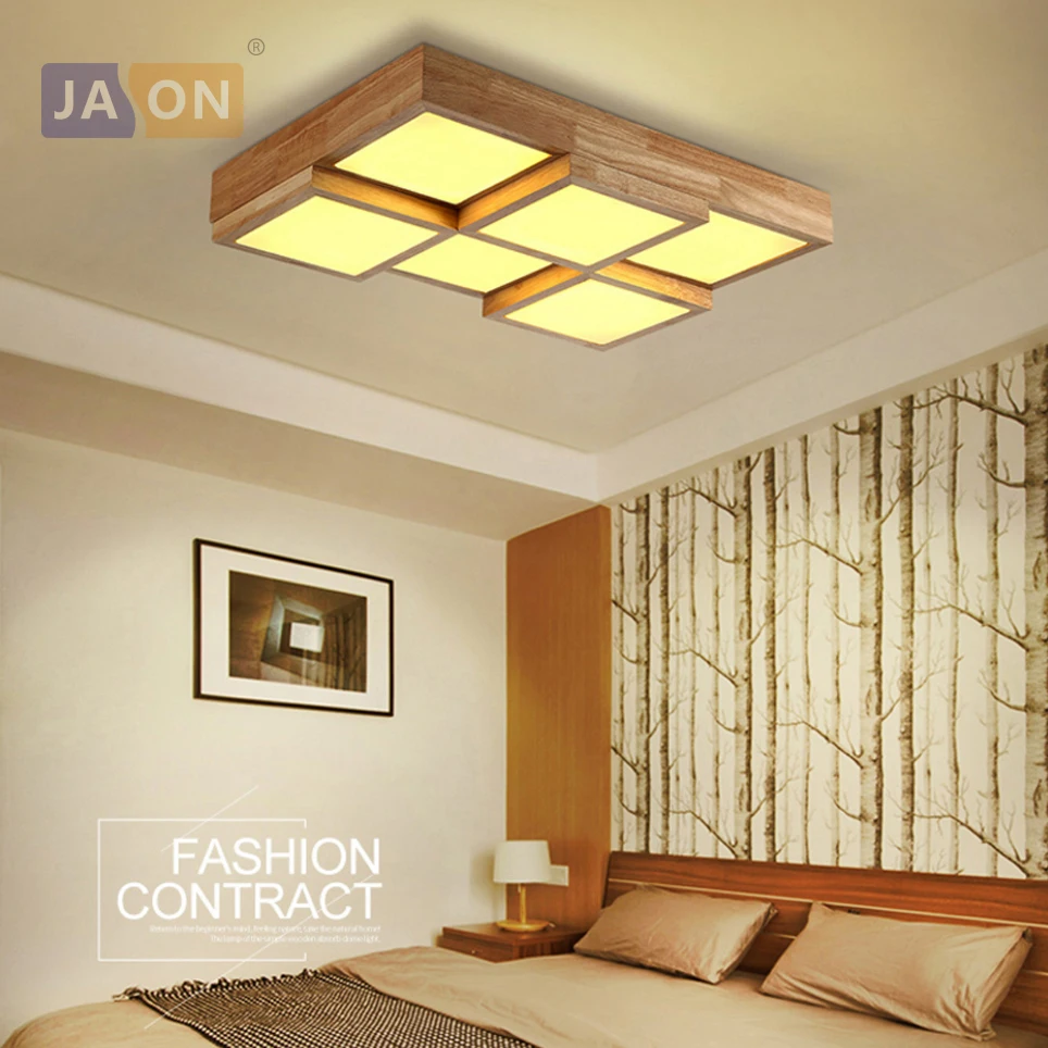 

LED Nordic Magic Cube Wooden Acrylic LED Lamp.LED Light.Ceiling Lights.LED Ceiling Light.Ceiling Lamp For Foyer Bedroom Hall