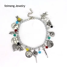 Игра престолов браслет значок Дракон Таргариен Зима идет голова Волка крутой подарок для женщины фильм ювелирные изделия