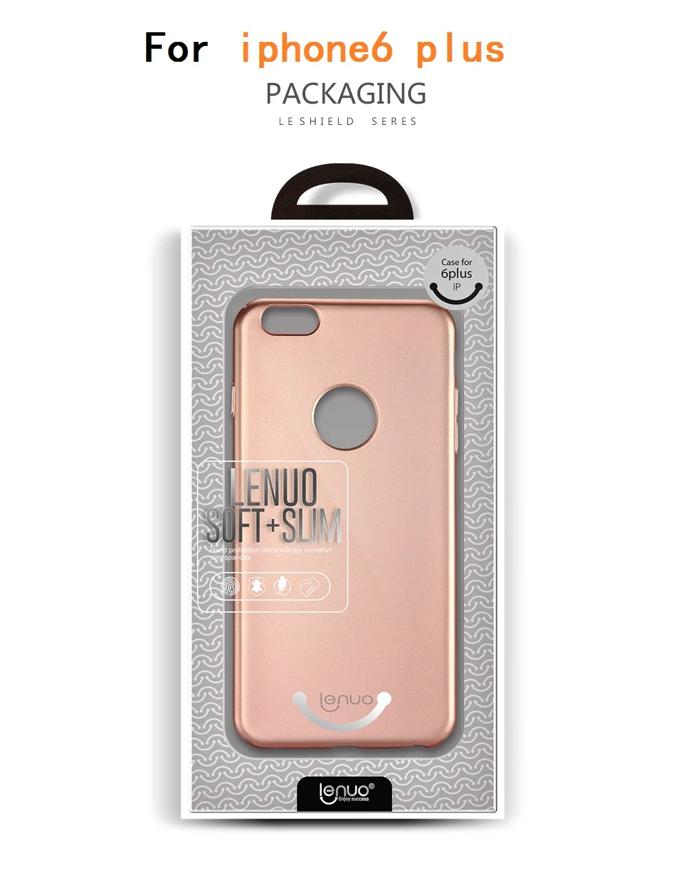 Для iphone 6S Plus ПК Жесткий Высокое качество задняя крышка для плюс |