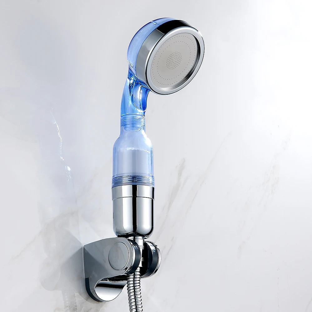 EVERSO Anion Water Saving Pressurize Shower Head Adjustable Plastic
