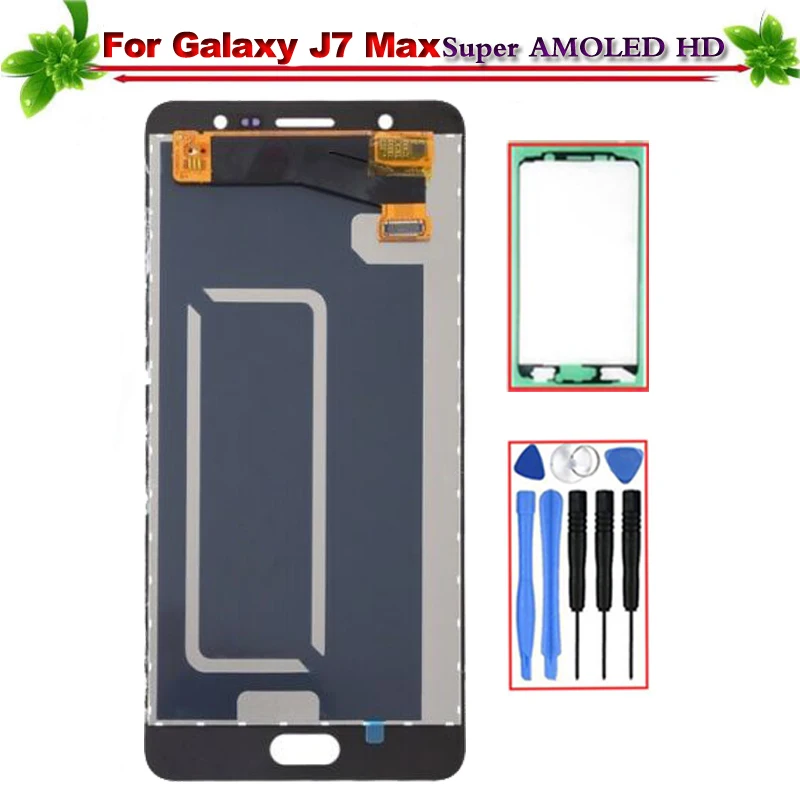 

for SAMSUNG Galaxy J7 Max 2017 LCD Display Touch Screen Digitizer Assembly for Galaxy J7 Max G615 SM-G615F/FU Lcd Super Amoled