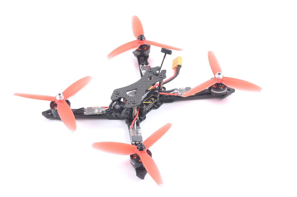 Skystars STX225 новичок DIY версия FPV гоночный Радиоуправляемый Дрон комплект версия RGB35A BLHEL32 2205 2300kv двигатель 600 мВт VTX 1200TVL камера