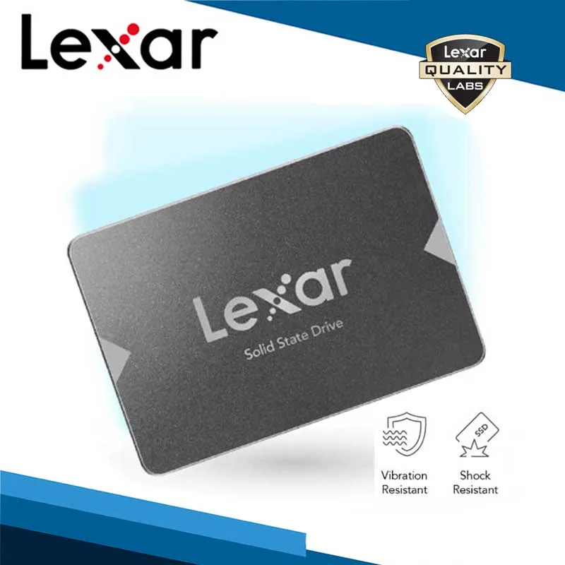 Lexar 128G 256G 512G NS100 2," SATA III 6 ГБ/сек. Твердотельный накопитель(SSD) 550 МБ/с. читать серый для большой размер затрудняетесь в выборе правильного размера? Данные фото видео в формате 4K