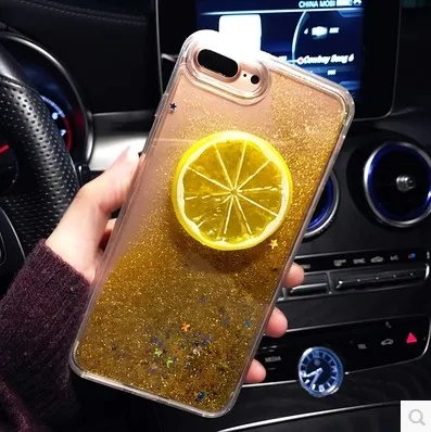 1 Для Xiaomi Redmi Note 4 Note 3 Pro Примечание 4x телефон Lemon звезды блеск динамический жидкость ПК защитная оболочка телефон задняя крышка - Цвет: 1
