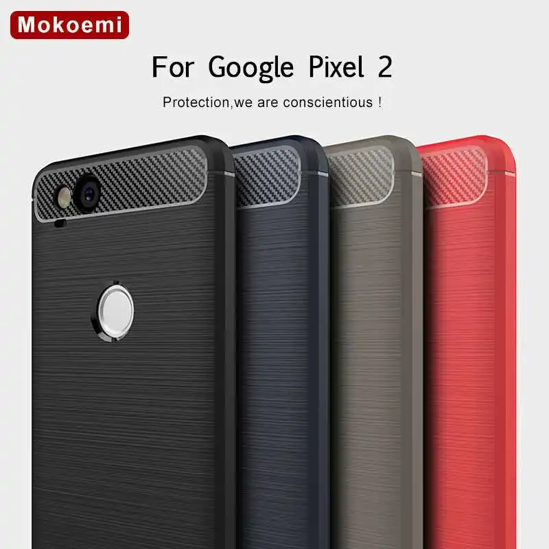 

Mokoemi Fashion Shock Proof Soft Silicone 5.0"For Google Pixel 2 Case For Google Pixel 2 XL Cell Phone Case Cover