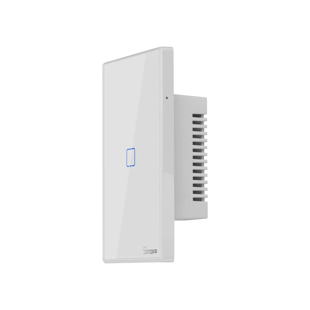Sonoff TX T2 US 2 gang Mobile Remote Control Wifi 433 RF Light Lamps Wall Touch Smart Switch With Crystal Glass Panel Alexa