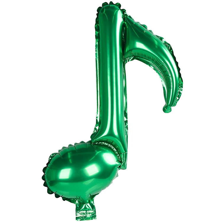 6 шт. музыкальные Примечания воздушные шары из майлара день рождения поставки надувные шары Свадебные украшения заготовки Гелиевый шар