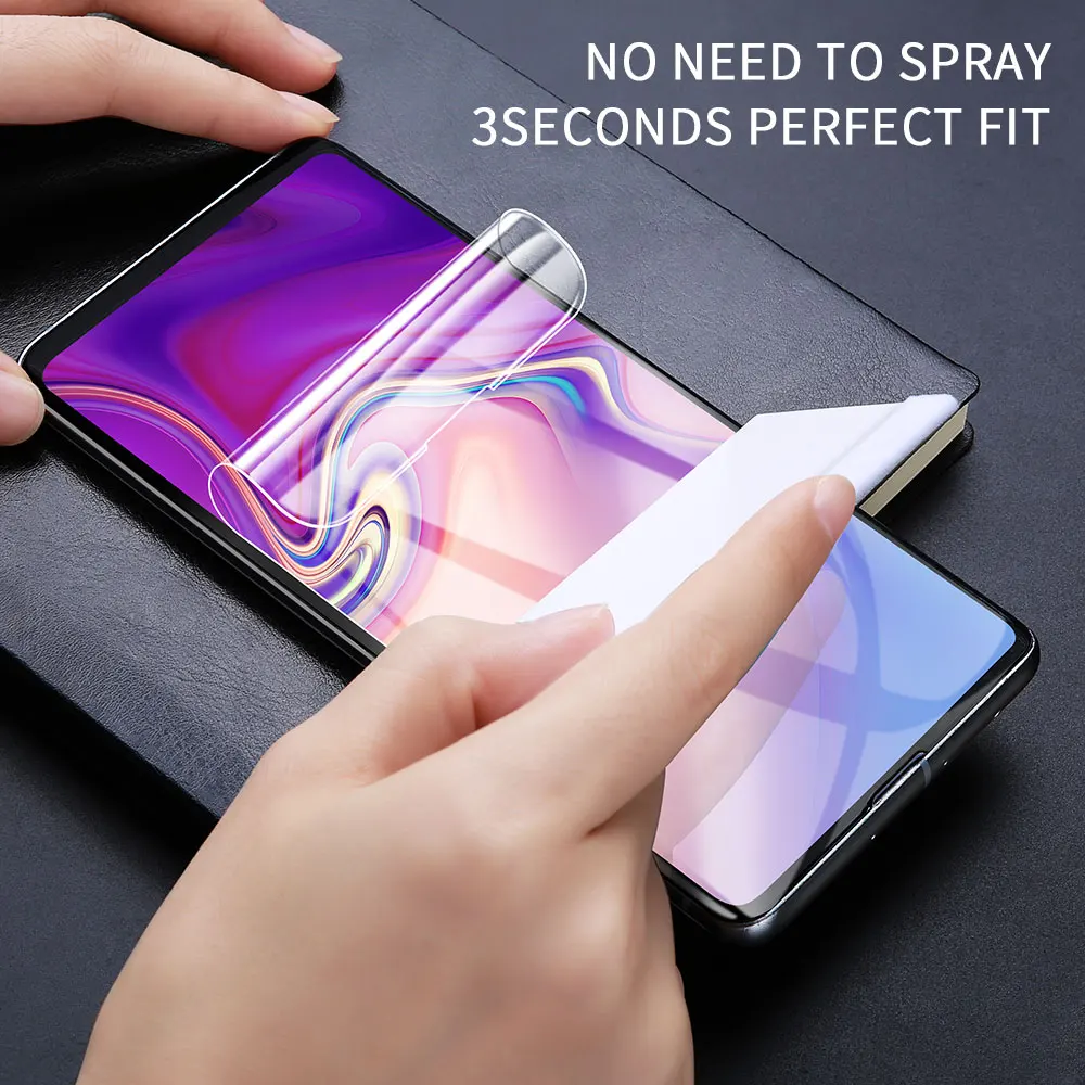 KISSCASE полная Защитная мягкая пленка для samsung S8 S9 S10 5G Plus S10E экрана Note 10 9 8 S6 S7