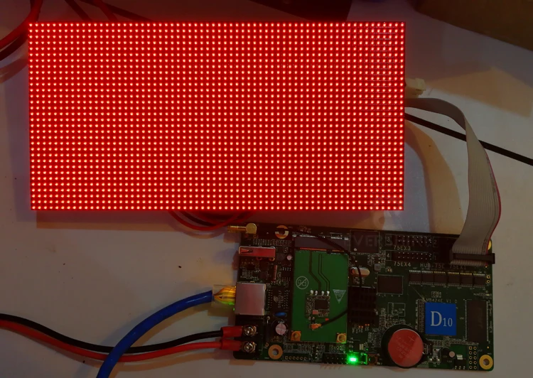 P3 실내 SMD2121 1/16 스캔 RGB 풀 컬러 LED 디스플레이 스크린 패널 모듈, 192x96mm, 64x32 픽셀, 3 in 1