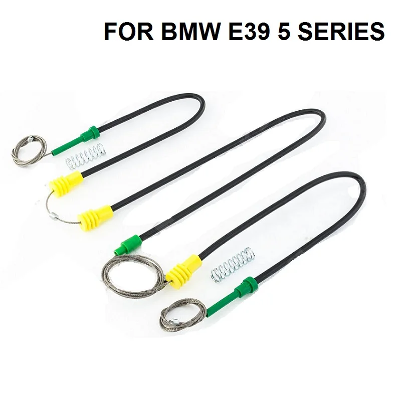 

FOR BMW E39 5 Series ELECTRIC WINDOW REGULATOR REAPAIR CABLES FRONT-LEFT/RIGHT 1995-2004