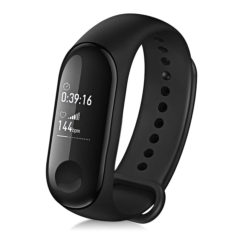 [Глобальная версия] Оригинальный Xiaomi mi band 3 монитор сердечного ритма фитнес