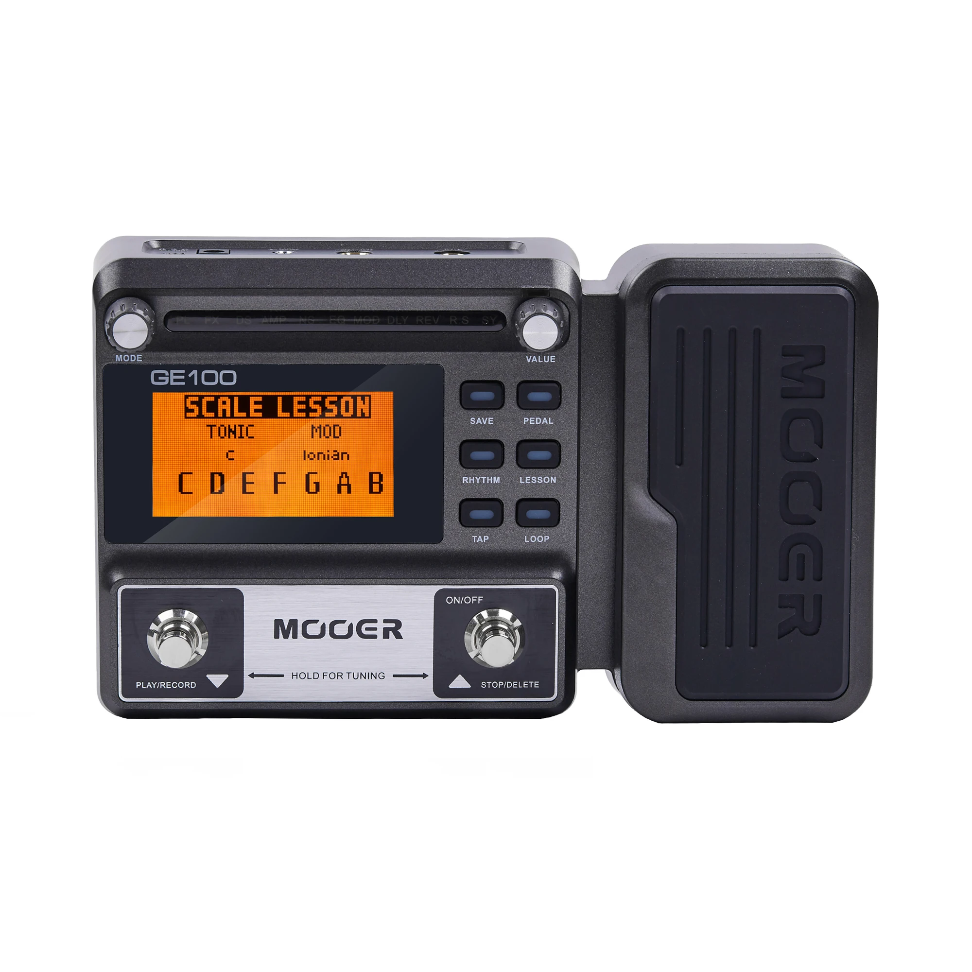 Mooer GE100 Guitar Multi Effect Processor 8 Modules & 66 Effect Types