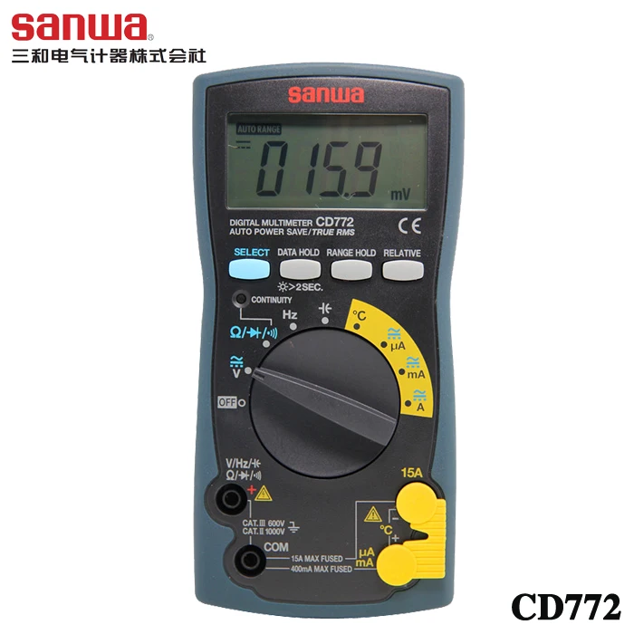 

SANWA CD772 AC True RMS Digital Multimeter