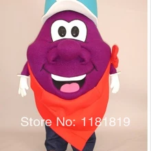 Маскарадный костюм сливы, человека, талисмана Модный на заказ костюм тема маскарадные костюмы маскот аниме маскарадный костюм карнавальный костюм