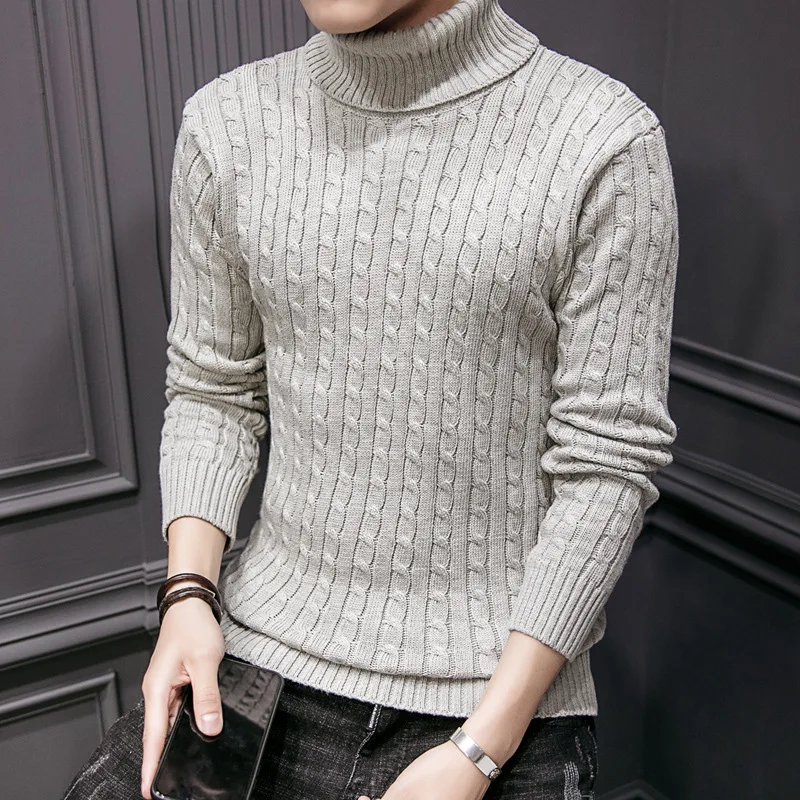 Young men turtleneck qiu dong season cultivate one's