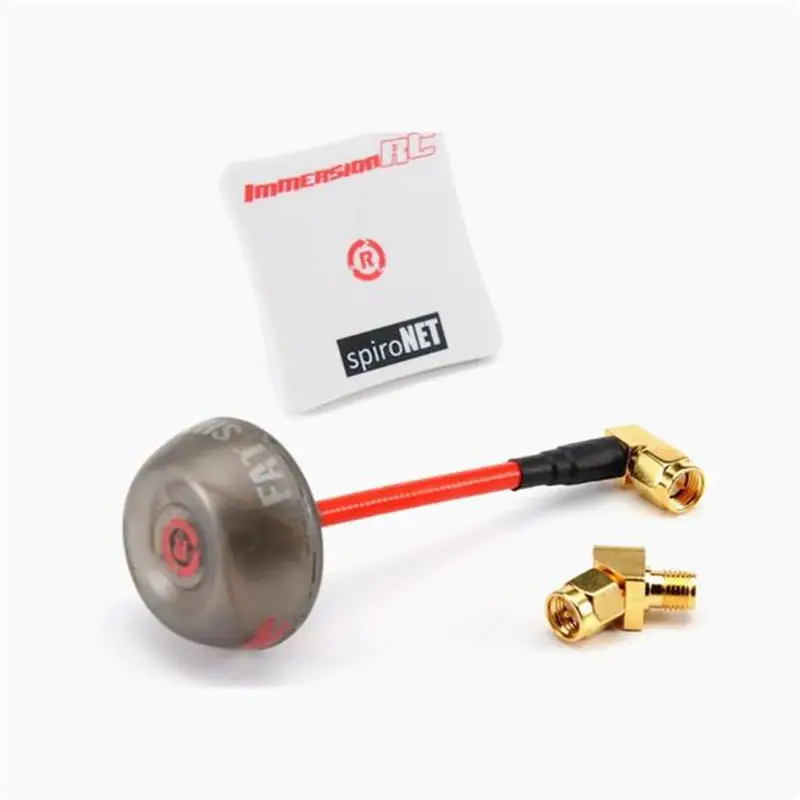 

ImmersionRC SpiroNET V2 5.8GHz LHCP Diversity Bundle Omni 8dBi Patch FPV Antenna w/ 45 Degree SMA For RC Models FPV Goggles