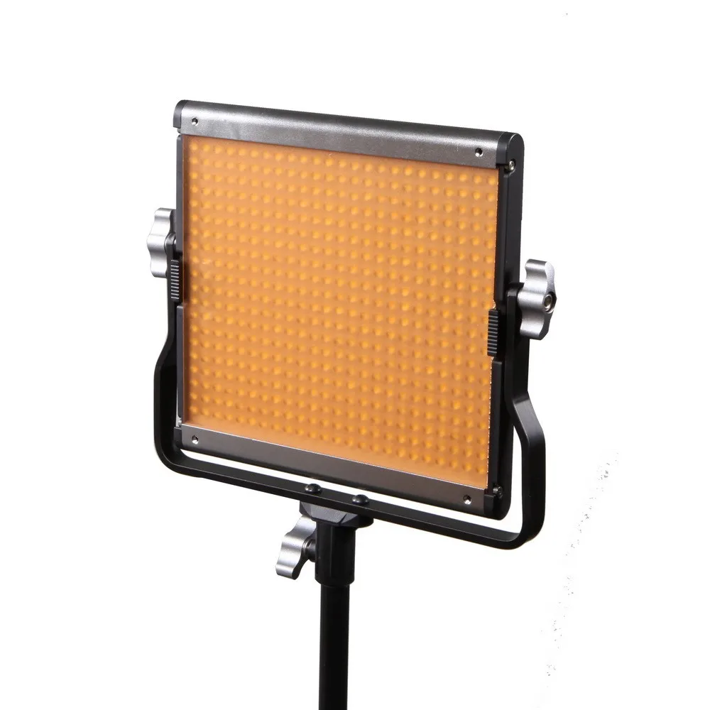 Selens GE-500 96% CRI 5600 К 3200 К Плавная затемнения видео светодиодный свет Алюминий основа с диффузором Honeycomb сетки шторки