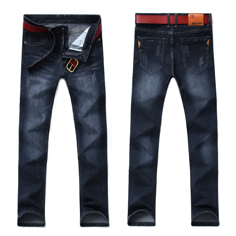Euro Style Spring summer Man Fashion Slim Casual Jeans Denim Scratched Pants Men Casual Quality moda pantalon vaqueros hombre