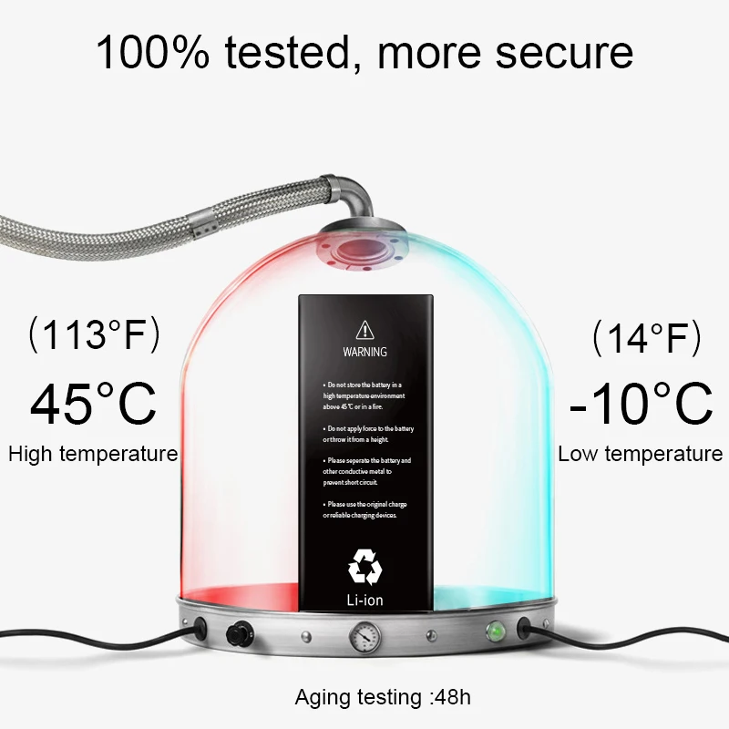 10 шт. нулевые циклы мобильный телефон литий-ионный аккумулятор для iPhone 6 S батарея 1715 Емкость замена батареи телефона