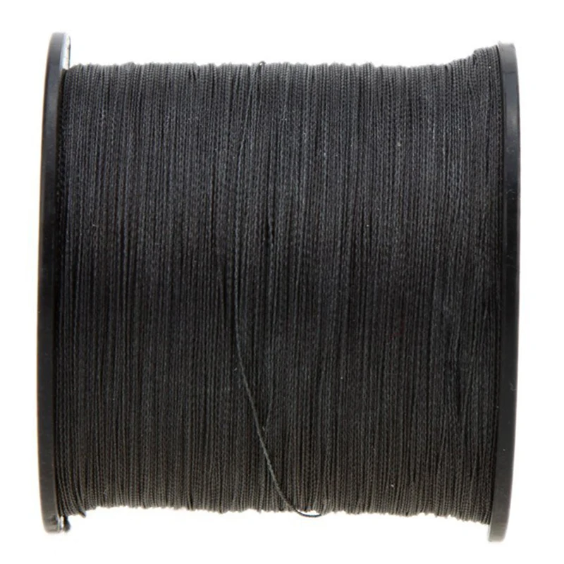 

500M 50LB Colorful 4 Strands Multifilament PE Braid Fishing Line (Grey)