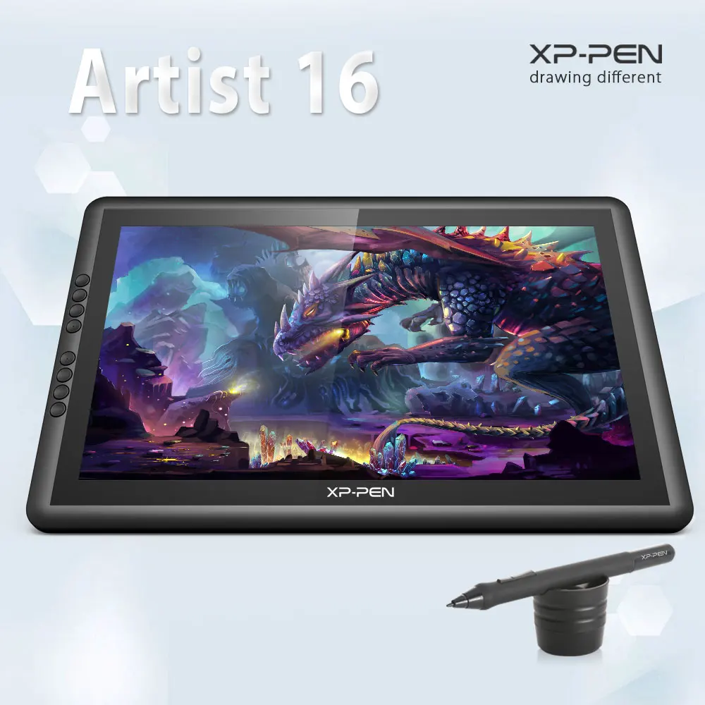 XP-Ручка Artist16 15.6 Дюймов IPS Рисунок Монитор Перьевой Дисплей графический Планшет с Сочетания Клавиш