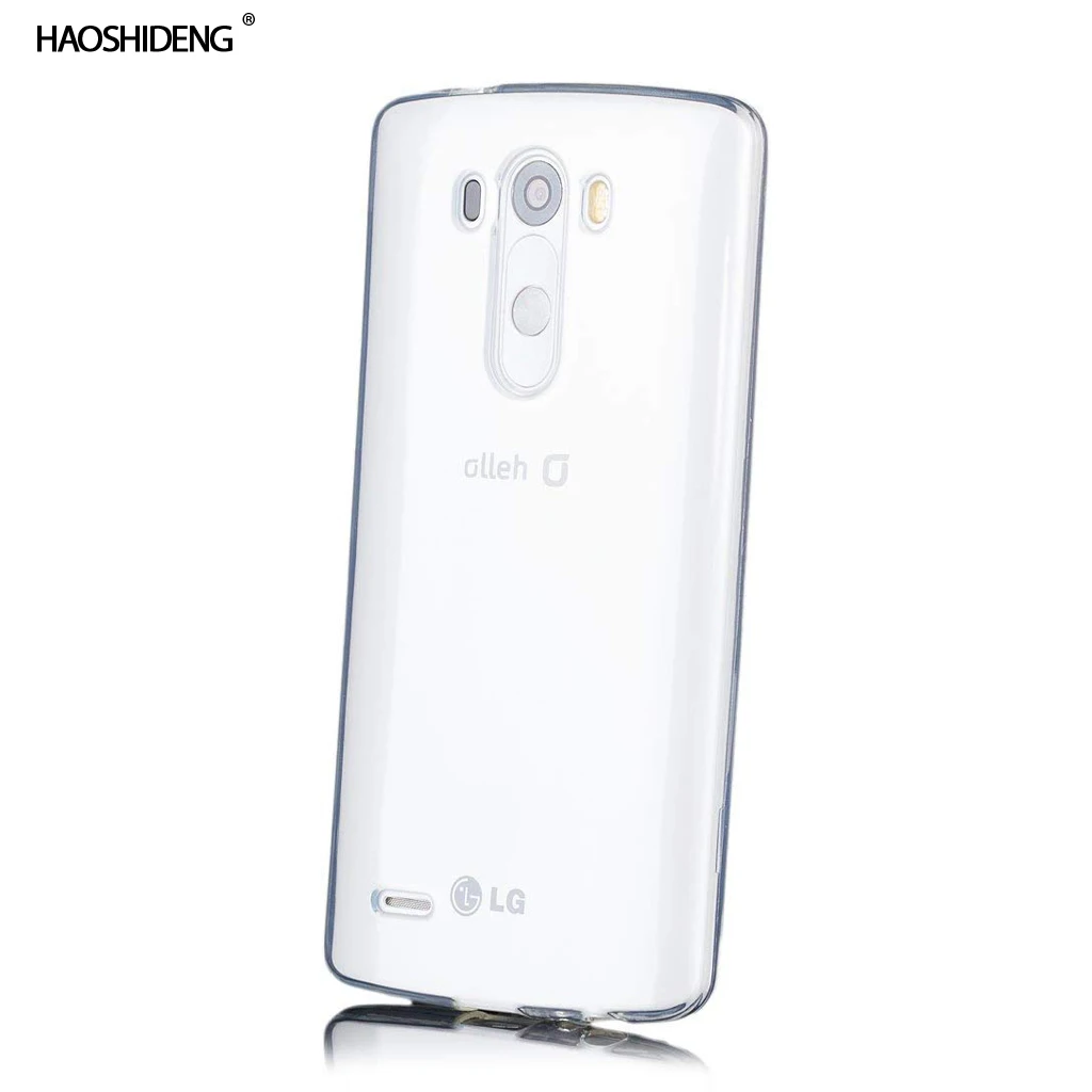 

Case For LG G3 TPU Silicon Durable Clear Transparent Soft Case for LG G3 D855 D850 D851 D852 Phone protective Back Cover