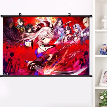 

Anime Manga Fate/Apocrypha Miyamoto Musashi Game Cosplay Wall Scroll Mural Poster Wall Hanging Poster Home Decor